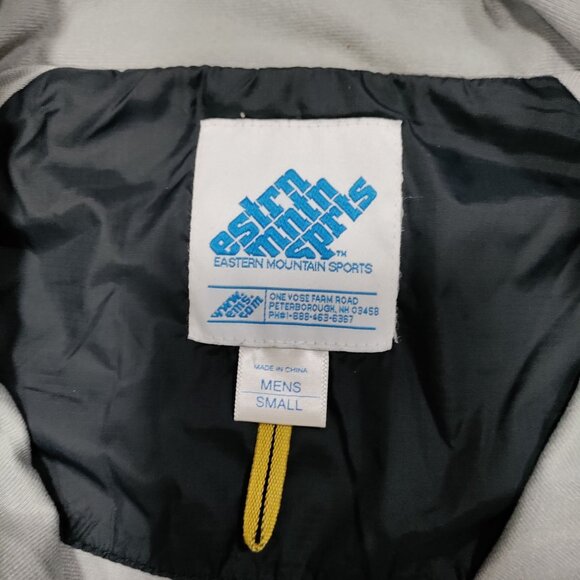 Eastern Mountain Sport Men's Gray Lightweight Windbreaker Jacket Size Small - Picture 8 of 12